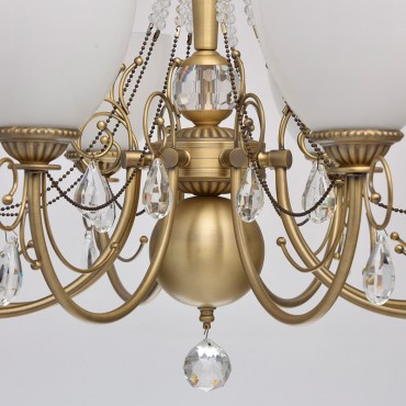 Люстра потолочная MW-Light 347016608 Фелиция 8x60W E27